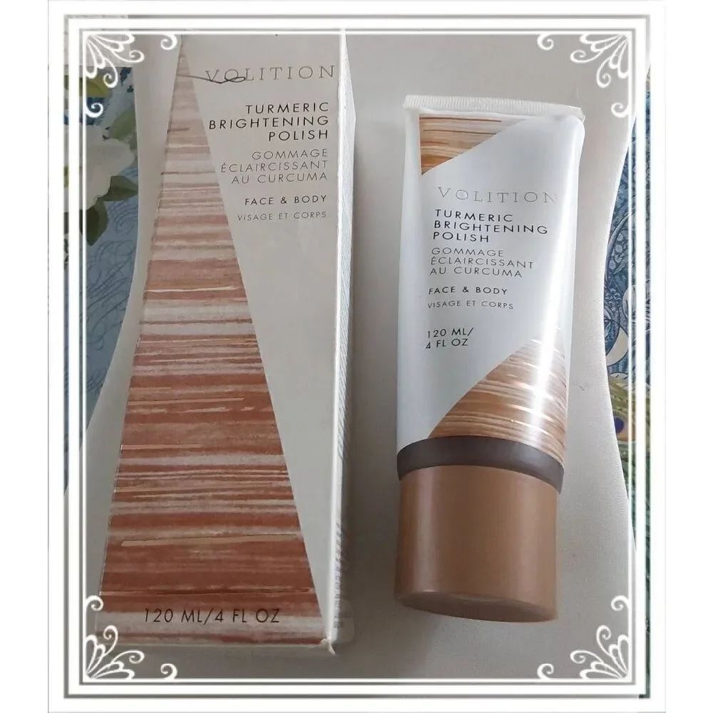 NIB~Volition Beauty Turmeric Brightening Polsih